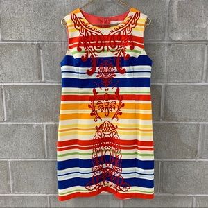 Anthropologie Tabitha Banded Totem Sheath Dress